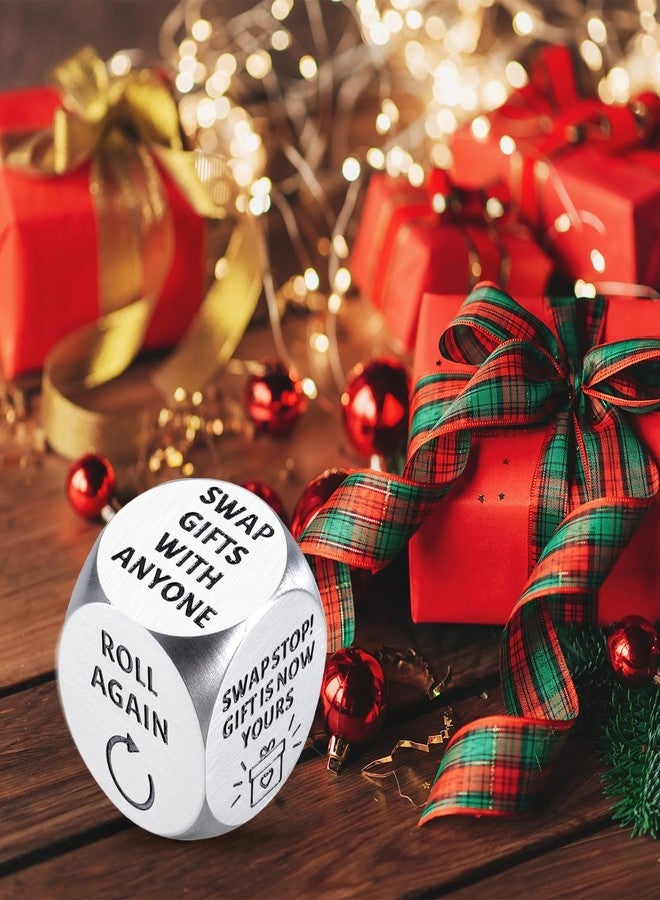 Aeonovs Stocking Stuffers 2025, Christmas Dice Game, Santa Swap Gift Exchange Dice, Secret Santa Gifts, Christmas Party Favors for White Elephant Gift Exchange, White Elephant Gifts for Adults Men - Image 5