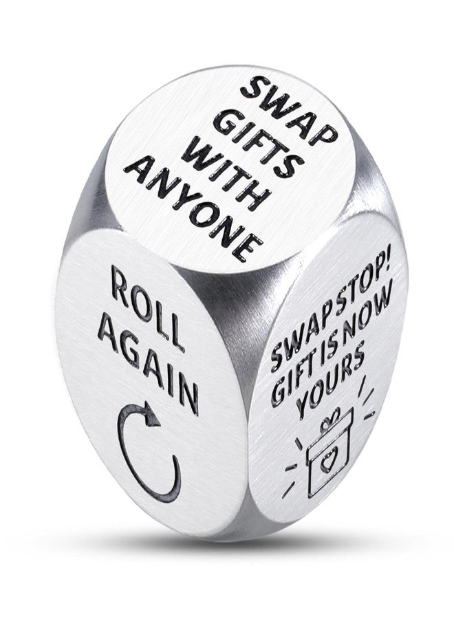 Aeonovs Stocking Stuffers 2025, Christmas Dice Game, Santa Swap Gift Exchange Dice, Secret Santa Gifts, Christmas Party Favors for White Elephant Gift Exchange, White Elephant Gifts for Adults Men - Image 1
