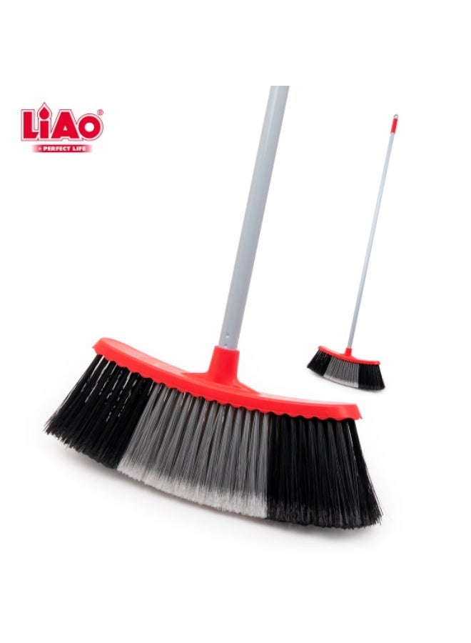 لياو مكنسة لياو LK2304 بمقبض معدني 130 سم – أداة تنظيف الأرضيات الداخلية والخارجية - Image 1