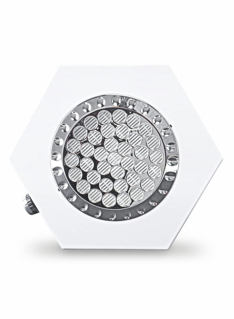 Captaintech Nail Dust Collector Vacuum Machine for Acrylic Nails, 80W Powerful Salon and Home Use, Professional Cleaner Drill File Buffer, Strong - Image 1