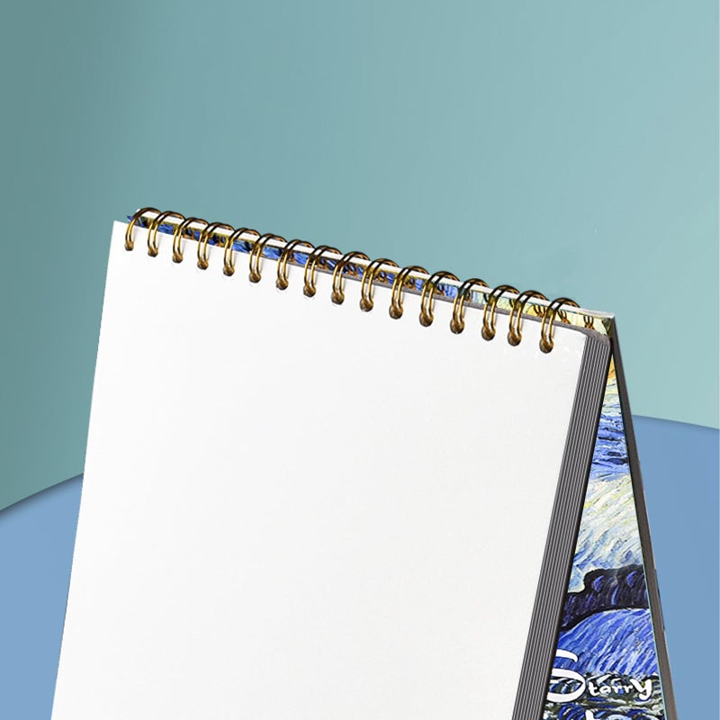 HexinYigjly A4 Sketch Book, 8.27 x 11.4 inch Art Sketchbook for Drawing Pads, 60 Sheets Sketch Pads for Drawing, Acid Free Artist Drawing Book, Drawing Painting Writing Paper book for Adults Beginners Artists - Image 4