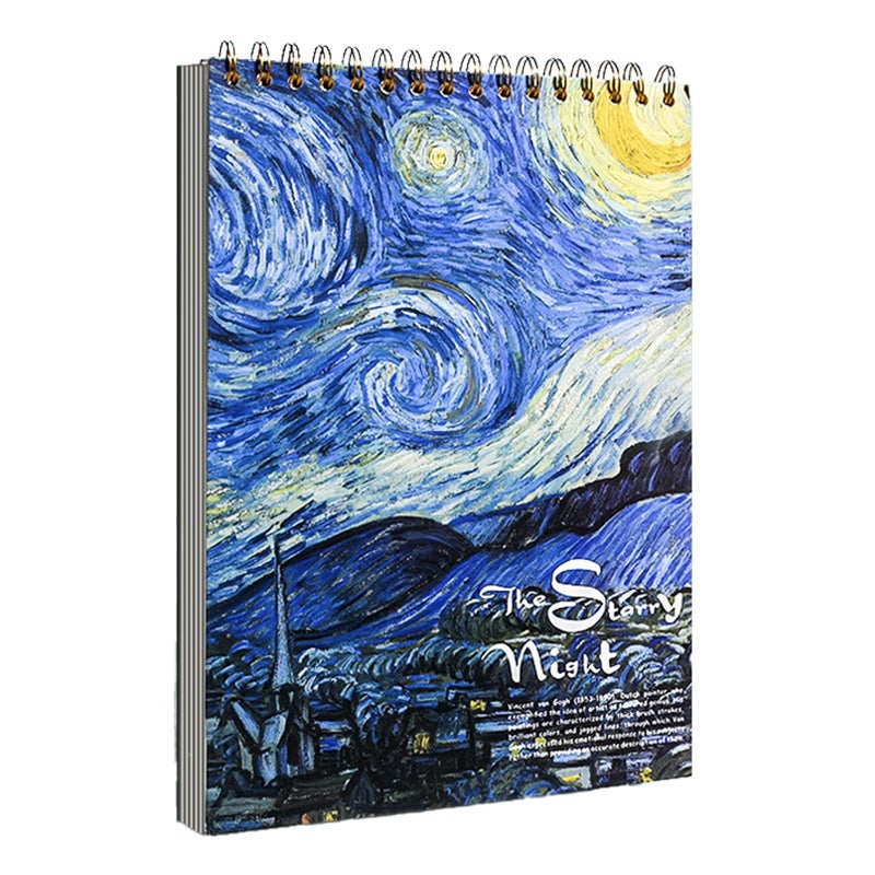 HexinYigjly A4 Sketch Book, 8.27 x 11.4 inch Art Sketchbook for Drawing Pads, 60 Sheets Sketch Pads for Drawing, Acid Free Artist Drawing Book, Drawing Painting Writing Paper book for Adults Beginners Artists - Image 1