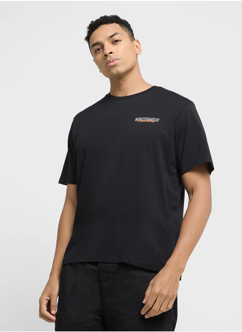 JACK & JONES Jorbradley Graphic Crew Neck T-Shirt