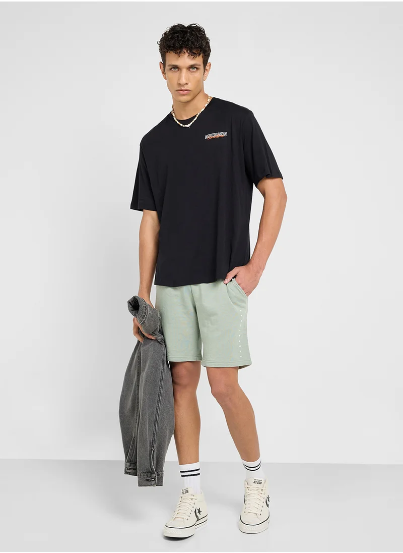 جاك اند جونز Jorbradley Graphic Crew Neck T-Shirt