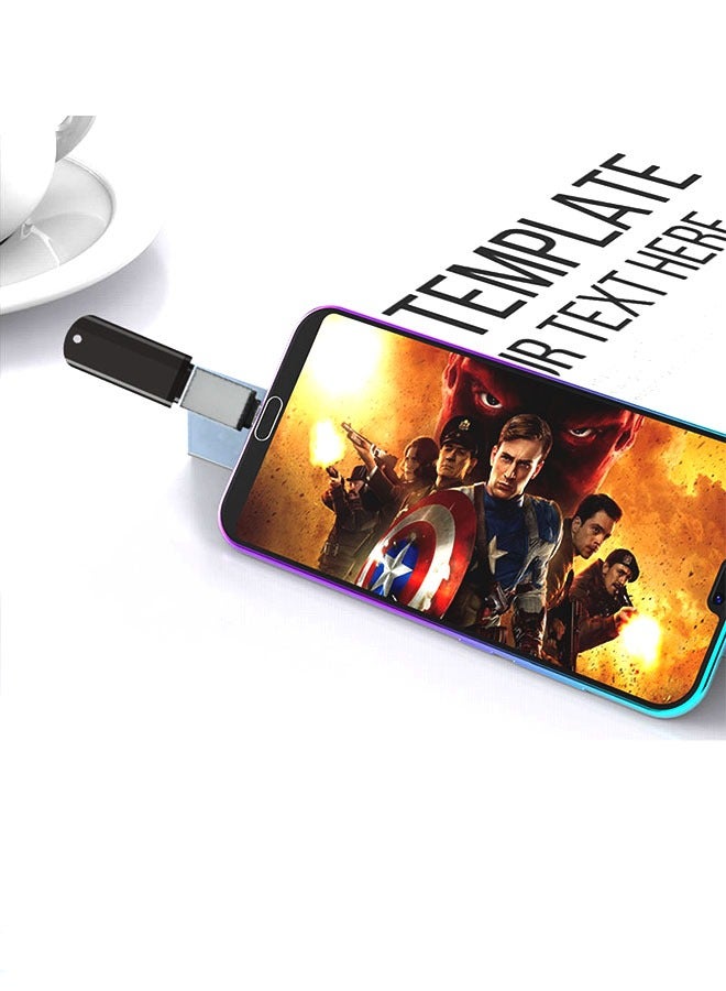 Type C USB OTG Adapter Silver - Image 4