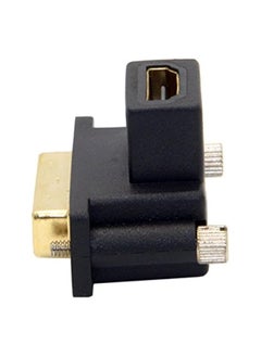 erorex 90 Degree Up Angled DVI Male to HDMI Female Adapter for Computer & HDTV & Graphics Card (Up-Angled)  - Image 4
