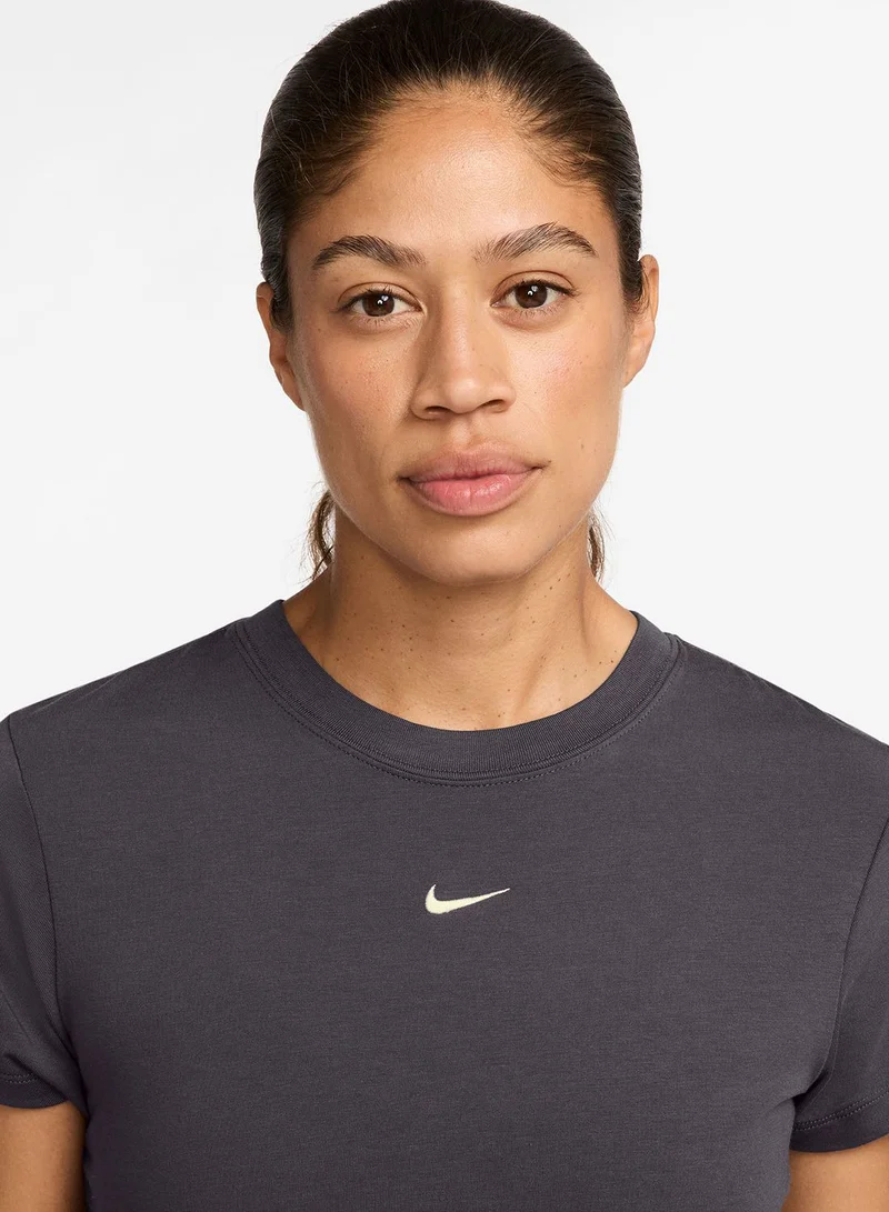 Nike Chill Knitted Cropped T-Shirt