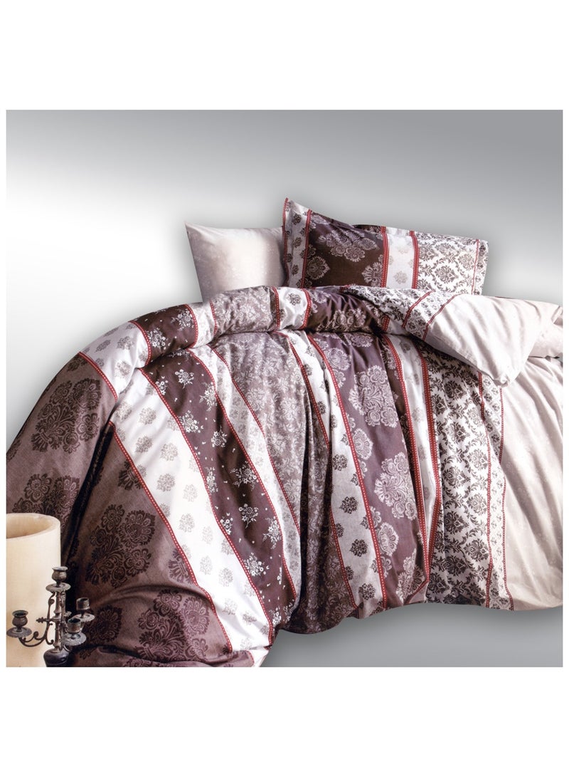 Family Bed Flat Bed sheet Set Cotton 4 pieces size 240 x 250 cm Model 135 from Family Bed - Image 2