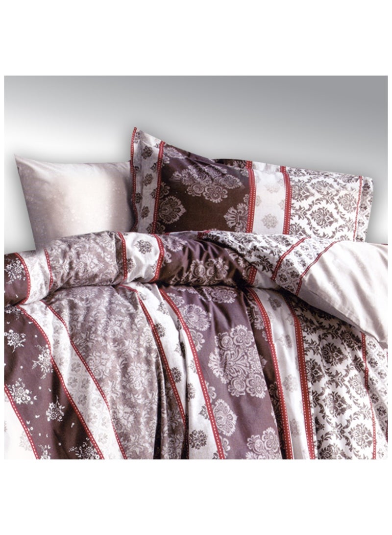 Family Bed Flat Bed sheet Set Cotton 4 pieces size 240 x 250 cm Model 135 from Family Bed - Image 5