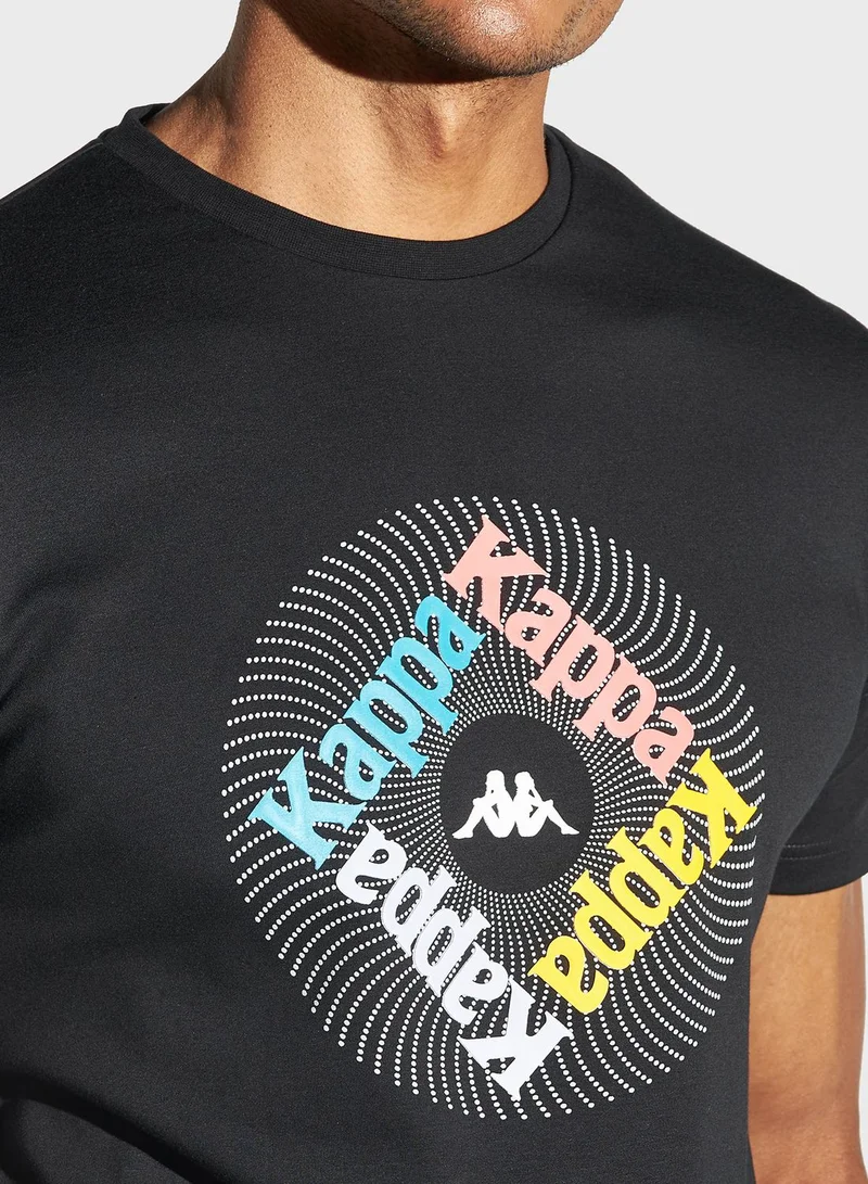 Kappa Graphic Logo Print T-Shirt