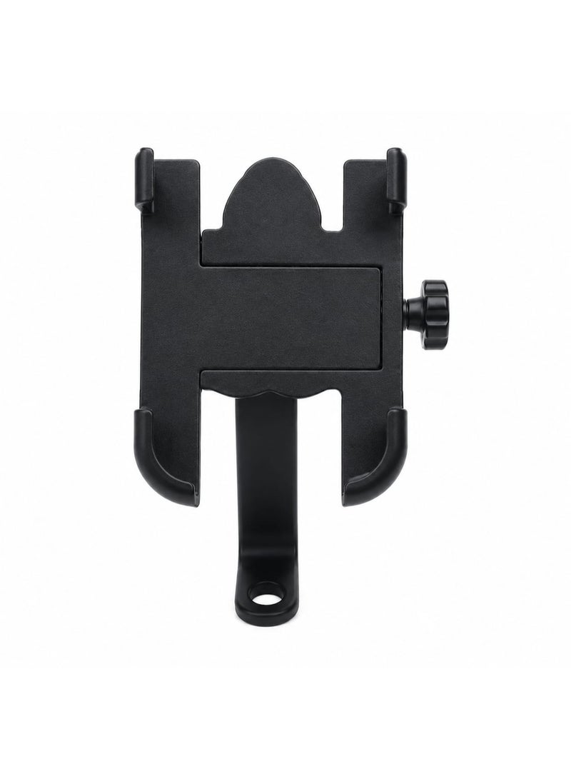 A car phone holder that attaches to the windshield or dashboard to make talking and driving safer. - Image 1