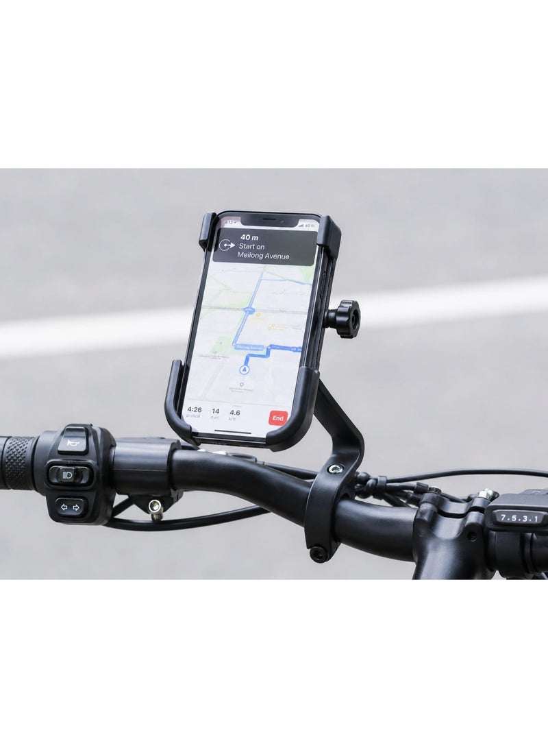 A car phone holder that attaches to the windshield or dashboard to make talking and driving safer. - Image 3