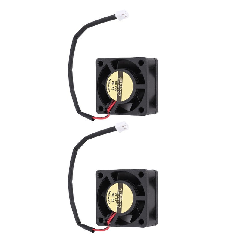 40x40x20mm Low Noise Cooling Fan 2PCS for 3D Printer Print Head Auxiliary Horizontal Vertical Setup - Image 5