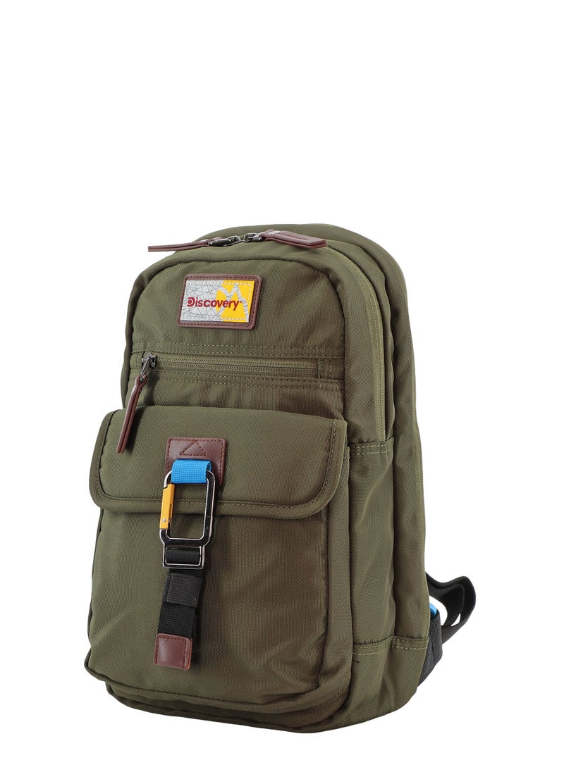 Discovery ICON Sling Bag 8L Khaki, Durable Lightweight Tablet Compartment Casual Shoulder Bag For Men And Women Removable Shoulder Strap Secure RFID Pocket - pzsku/ZA5F7BE99670F7D6F3895Z/45/_/1721994704/951fe2ee-e7c6-491b-830d-21167c7c0b74