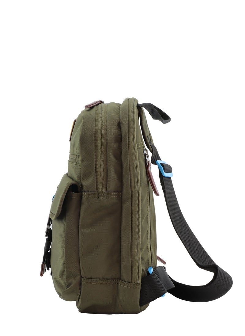 Discovery ICON Sling Bag 8L Khaki, Durable Lightweight Tablet Compartment Casual Shoulder Bag For Men And Women Removable Shoulder Strap Secure RFID Pocket - pzsku/ZA5F7BE99670F7D6F3895Z/45/_/1721994714/1a637a1b-aea2-4584-8601-f6bcc10b65ac