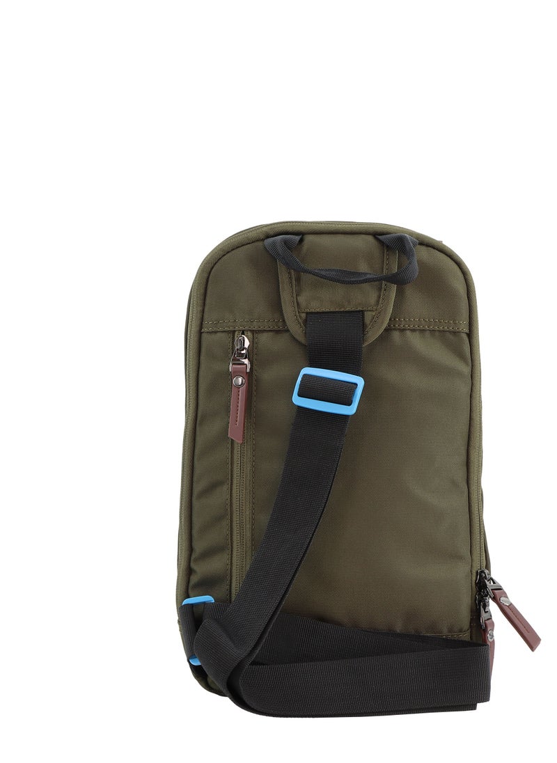 Discovery ICON Sling Bag 8L Khaki, Durable Lightweight Tablet Compartment Casual Shoulder Bag For Men And Women Removable Shoulder Strap Secure RFID Pocket - pzsku/ZA5F7BE99670F7D6F3895Z/45/_/1721994900/33b43afe-4977-4850-90a6-d57817758bd6
