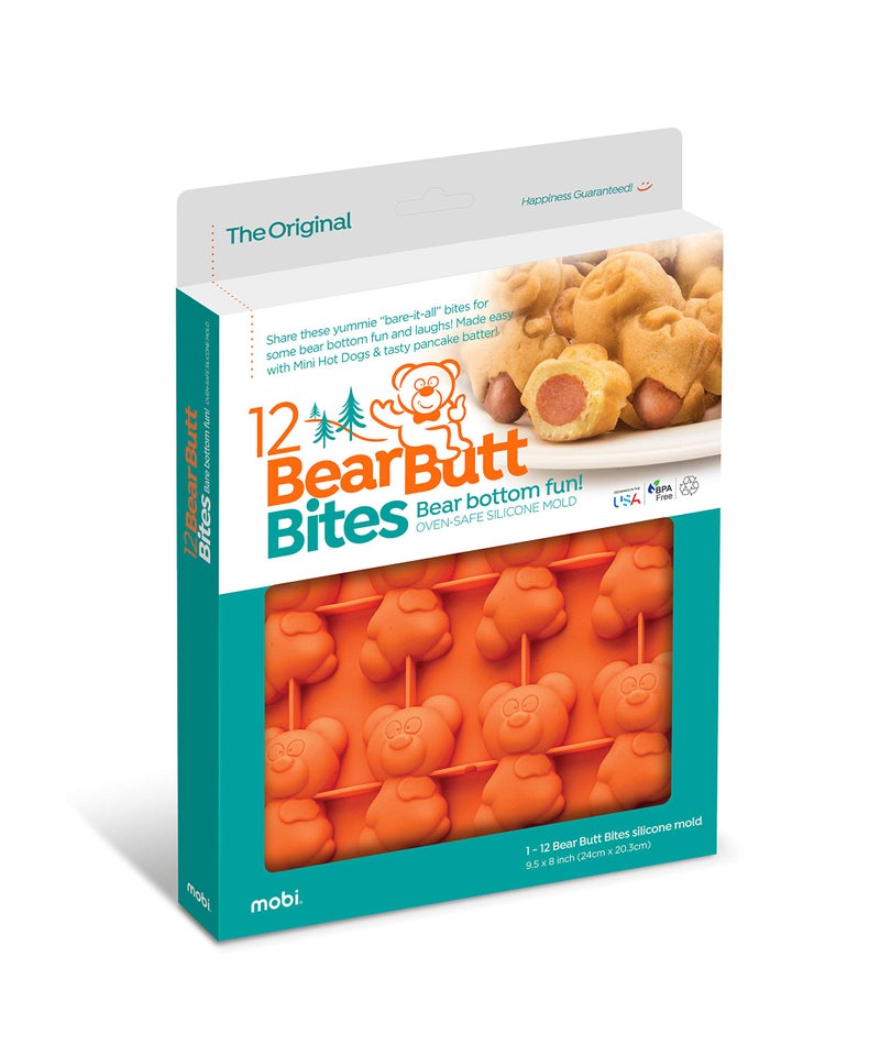 MOBi "The Original" - Bear Butts - â€œPigs in a Blanketâ€ Snack with a Twist - Image 1