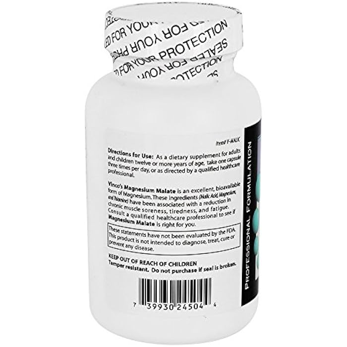 Vinco - Magnesium Malate 90 caps - Image 4