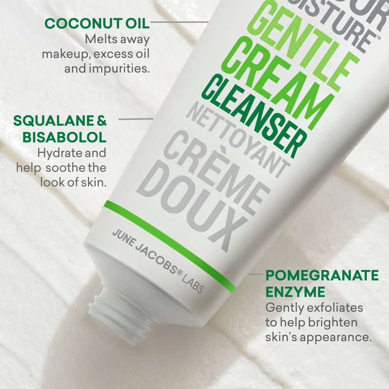 Naturally Serious | Major Moisture Gentle Cream Cleanser, Hydrating Cleanser with Coconut Oil, Makeup-Removing Cleanser, Vegetarian Skincare, Cruelty-Free Skincare - Image 3