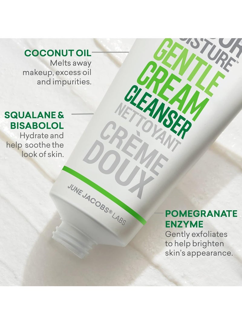 NATURALLY SERIOUS Naturally Serious | Major Moisture Gentle Cream Cleanser, Hydrating Cleanser with Coconut Oil, Makeup-Removing Cleanser, Vegetarian Skincare, Cruelty-Free Skincare - Image 4