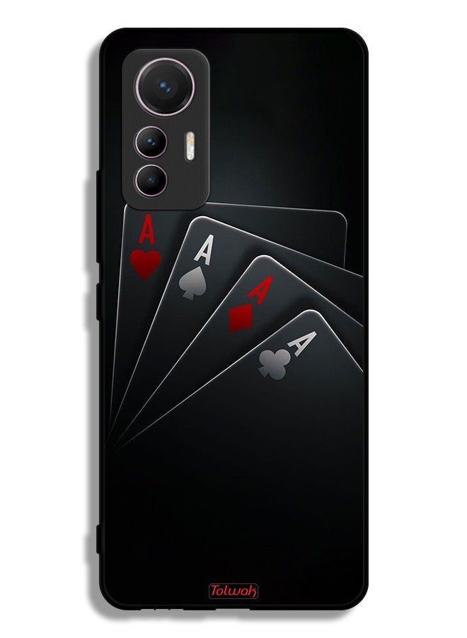 Tolwak Xiaomi 12 Lite Protective Case Cover Cards A - Image 2