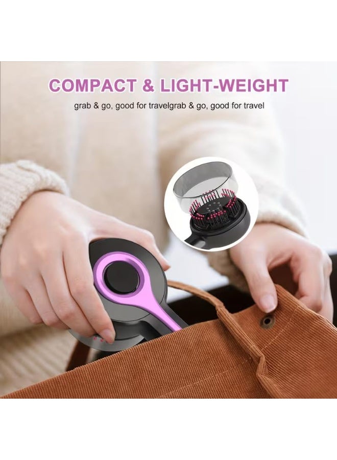 Electric scalp massager and oil dispensing comb, red light massage brush for hair growth, IPX7 waterproof electric oil diffuser, scalp massager for dry and wet hair, multi-colored - Image 2