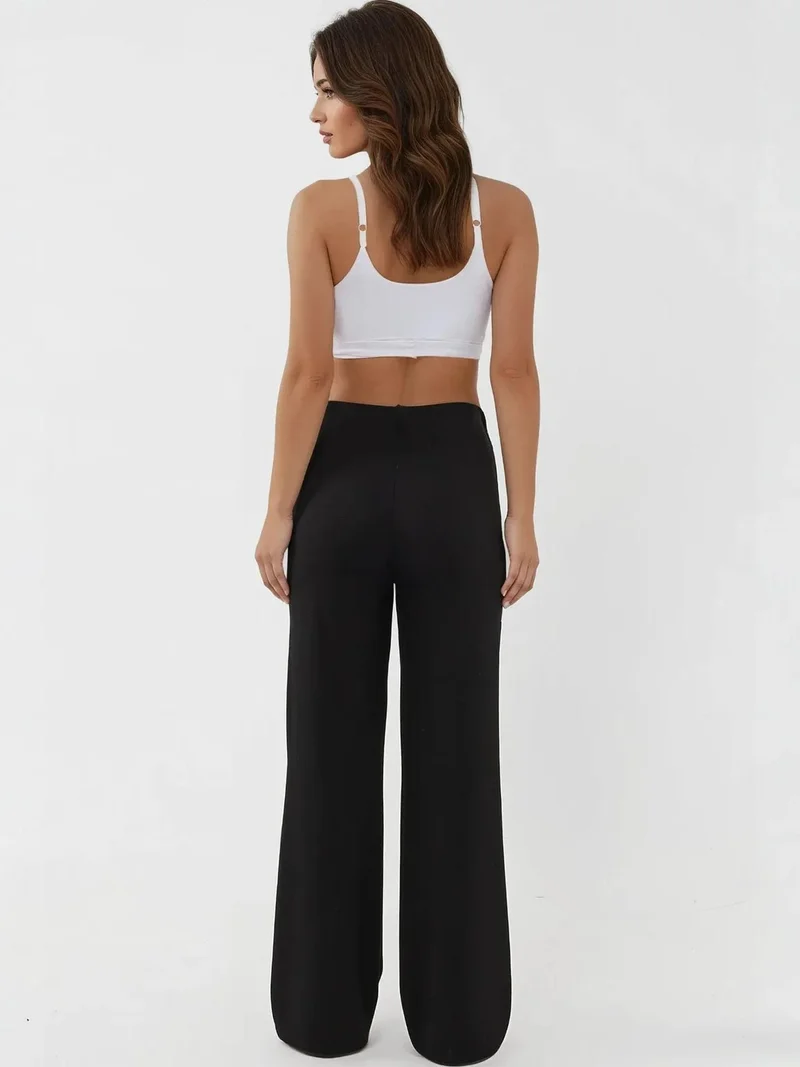 HICCUP Relaxed Fit Modal Touch Straight Leg Sweatpants
