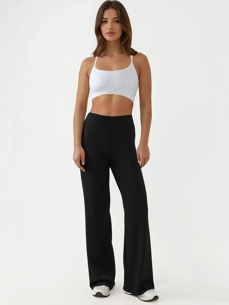 HICCUP Relaxed Fit Modal Touch Straight Leg Sweatpants