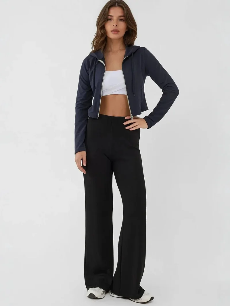 زوبعة Relaxed Fit Modal Touch Straight Leg Sweatpants