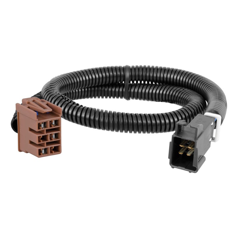 CURT 51353 Quick Plug Electric Trailer Brake Controller Wiring Harness, Select Chevy Silverado, Suburban, Tahoe, GMC Sierra, Yukon, Escalade, Hummer - Image 1