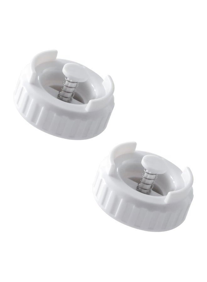 UYZO 2 Pcs Bottle Valve Cap Fit for MoistAir Humidifiers EA1407, HD1407, HD1409, EA14070, HD14070, Replacement Parts ESK509229-1, ESK819024, ESK822419-2, CAP291 - Image 1