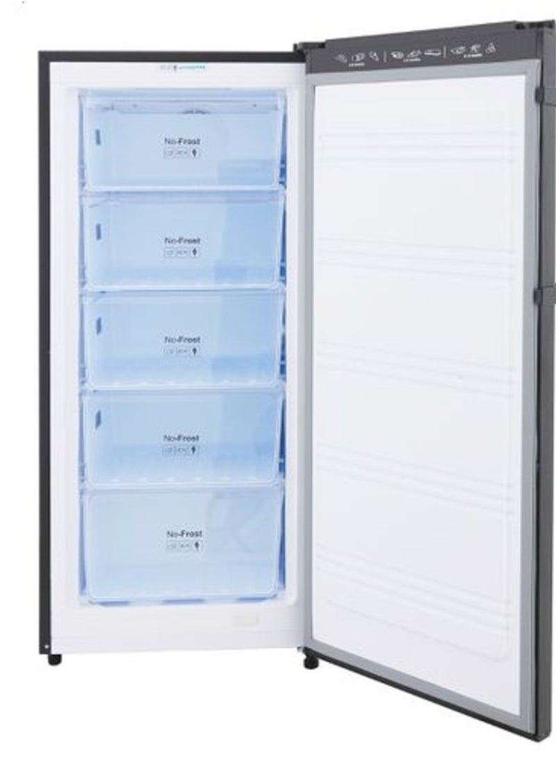Fresh - Fresh vertical deep freezer, 5 drawers - silver / FNU-LR250S - Image 1