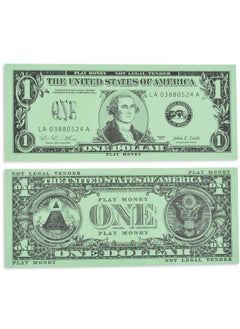 Learning Advantage Play Bills Set - 35 Ones, 25 Fives, 20 Tens, 15 Twenties, 5 Fifties And 5 Hundreds - Replica Bills For Pretend Play With Fake Currency  - Image 3
