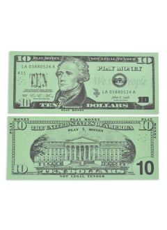 Learning Advantage Play Bills Set - 35 Ones, 25 Fives, 20 Tens, 15 Twenties, 5 Fifties And 5 Hundreds - Replica Bills For Pretend Play With Fake Currency  - Image 5