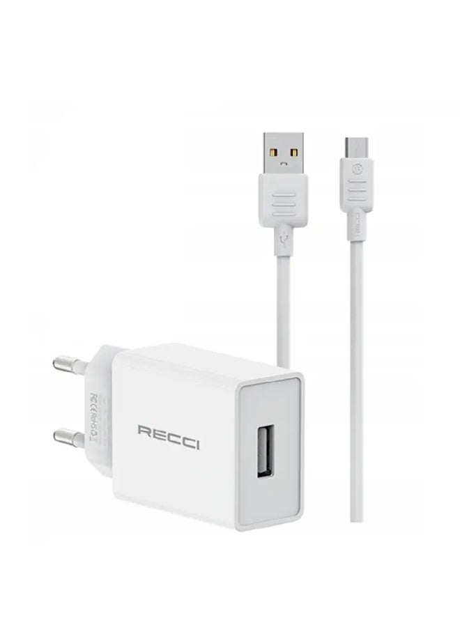 ريتشي شاحن Recci السريع RC58EC – كابل شحن Type-C بقدرة 2 أمبير وطول 100 سم بتصميم PVC متين