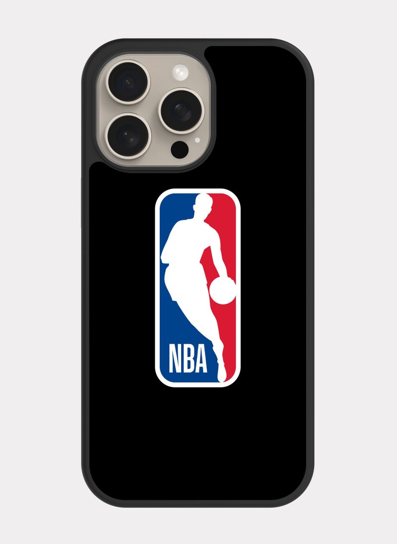 بكسلات كفر ايفون 15 برو ماكس اتحاد كرة السلة ازرق - Image 1