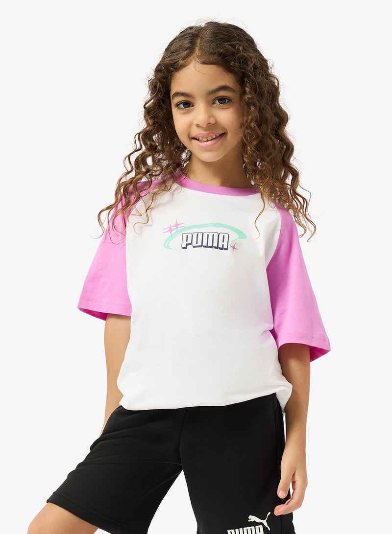 PUMA Youth Tweeniverse Relaxed Graphic T-Shirt - Image 1