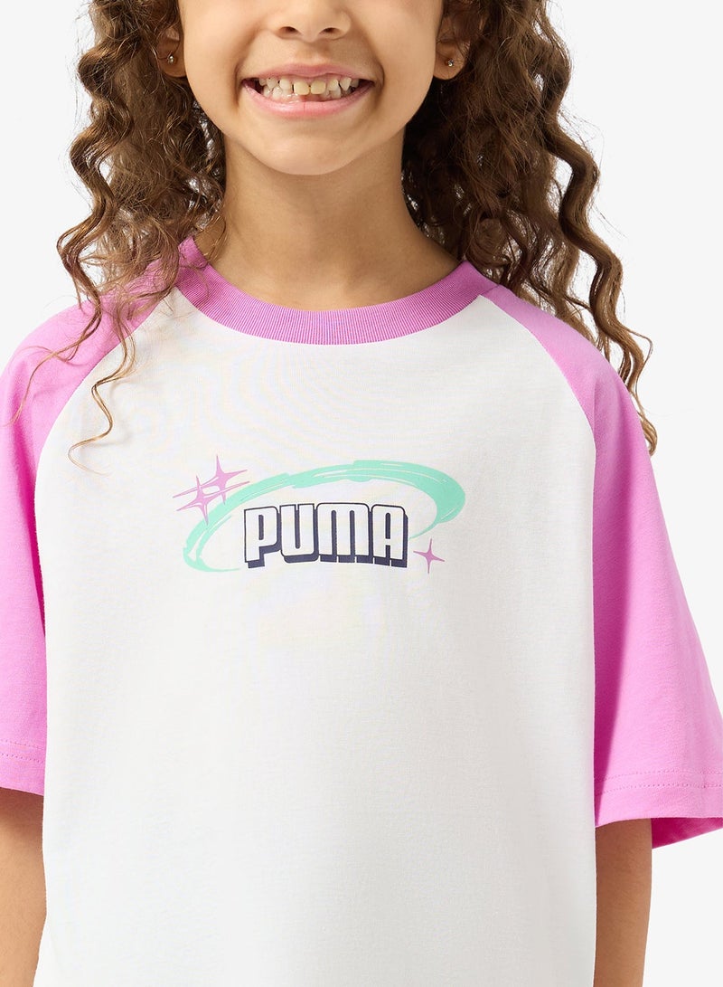 PUMA Youth Tweeniverse Relaxed Graphic T-Shirt - Image 3