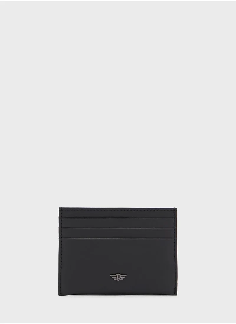 POLICE Nest Black Card Holder for Men