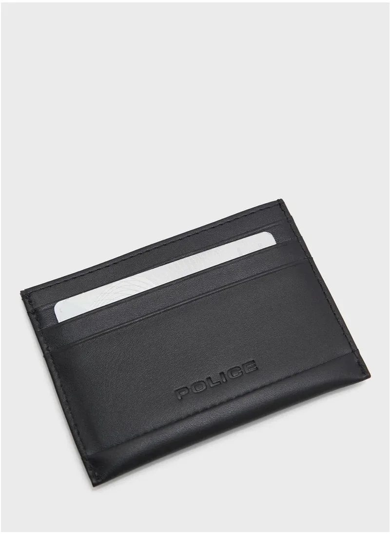 POLICE Nest Black Card Holder for Men