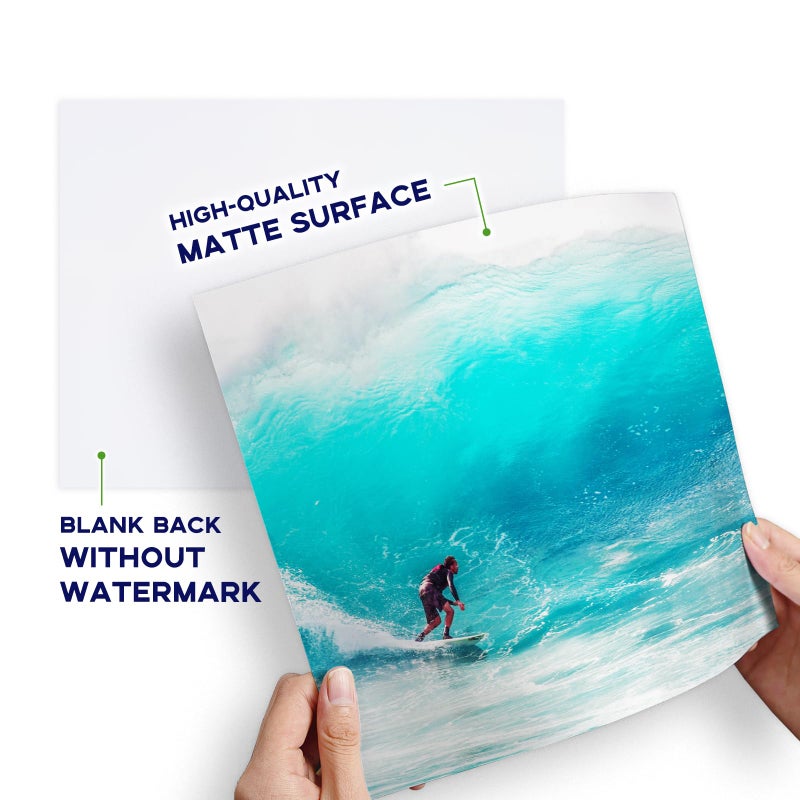 Goefun Matte Photo Paper 4x6, Goefun 200 GSM/54LB Inkjet Photo Paper for Printer 100 Sheets for Dye Ink and Pigment Ink - Image 4