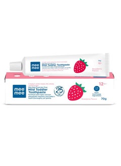 Baby Toothpaste Fluoride Free 70 Gram | Strawberry Flavour Toothpaste For Babies & Toddlers Of 1 To 5 Years For Cavity Protection, Oral Care (Pack Of 1) - pzsku/ZA5F885A0B0B279B2A4A5Z/45/_/1735566783/346d1eab-efc9-4fff-b4a7-9becf2fc3a57