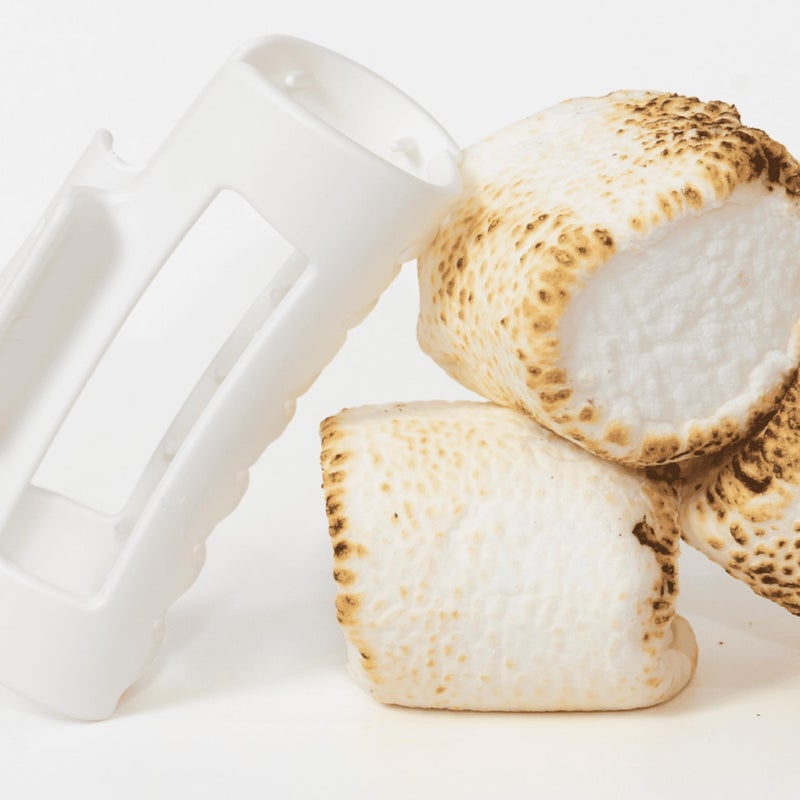 Mello The Original Mello Hair Claw Clip Squishy Claw Clip Made in Korea Patent Pending 30021976 (White, Medium) - Image 4