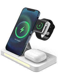Wireless Charger,3 in 1 Wireless Charger Station for iPhone/iWatch/Airpods,