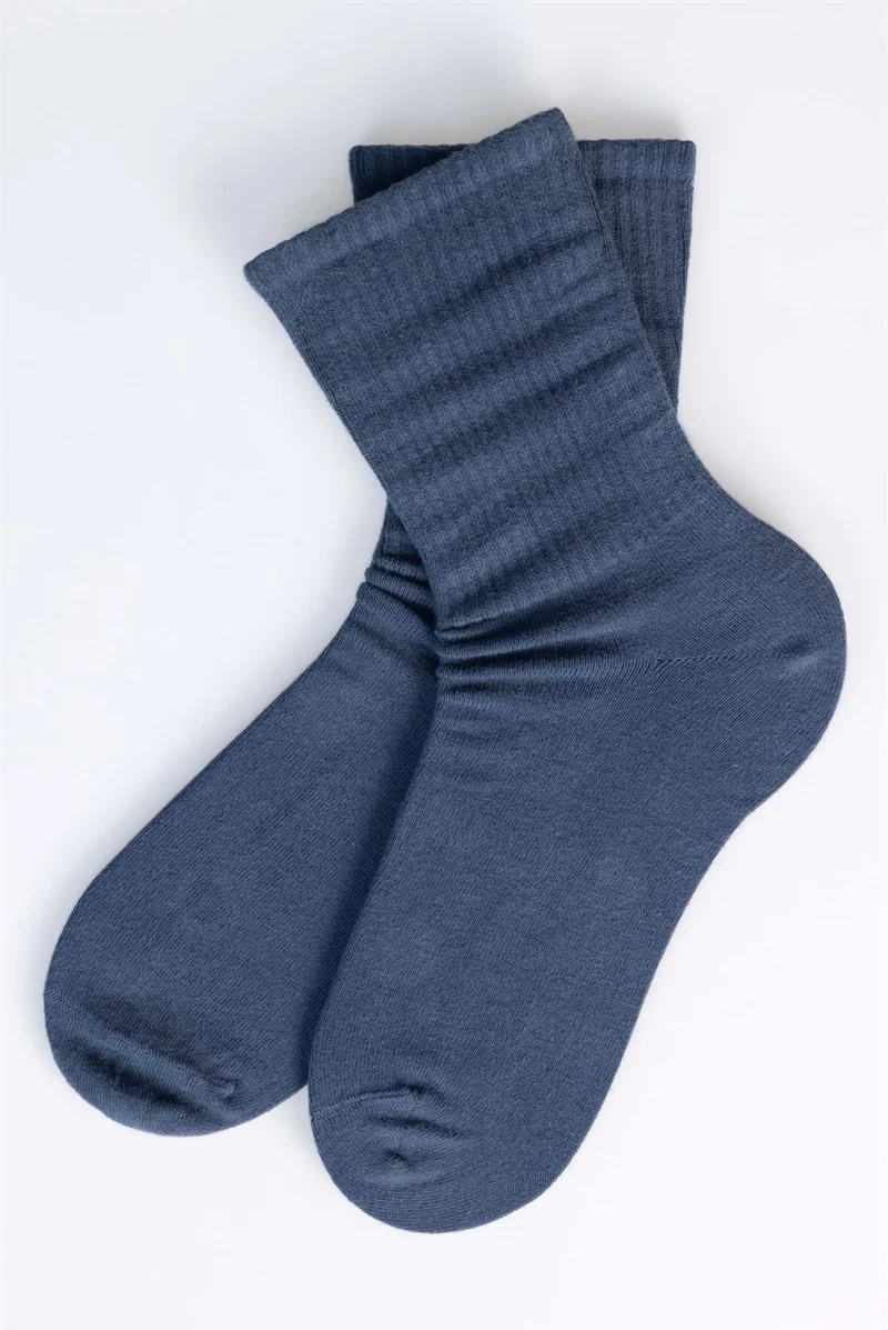 تودورس Unisex Striped College Tennis Socks