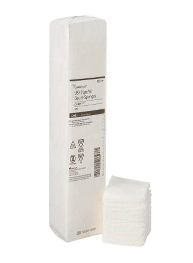 Curity 2346 Gauze Sponges 3" x 3" 12 ply - Bag of 200