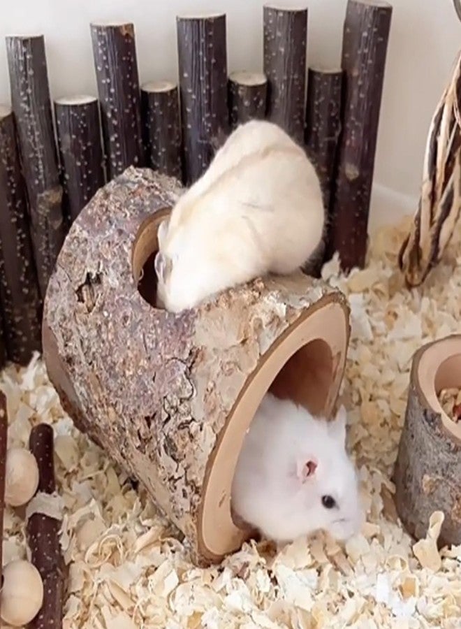 TANOMA Habitat House Hideout for Hamster Mice, Gerbils Mouse and Other Small Size Animal Pets - Image 4