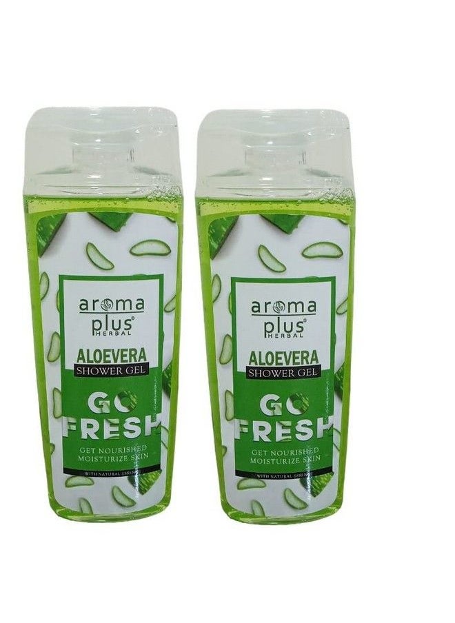 Aromaplus - Herbal Aloevera Shower Gel With Natural Essence (250 Ml) - Image 1