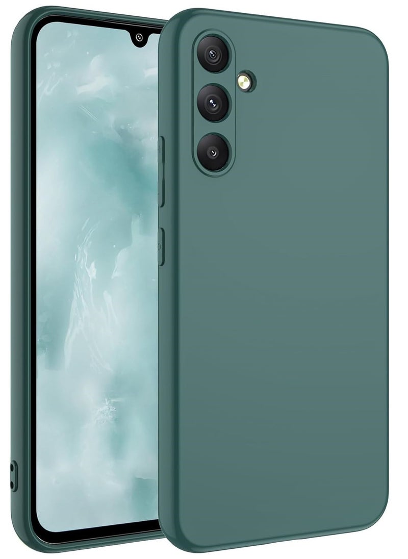 Generic Samsung Galaxy A55 5G Case Cover Soft Silicone Slim fit Case Light weight Back Cover Matte Finish Shockproof Cover for Samsung Galaxy A55 5G  - Image 1