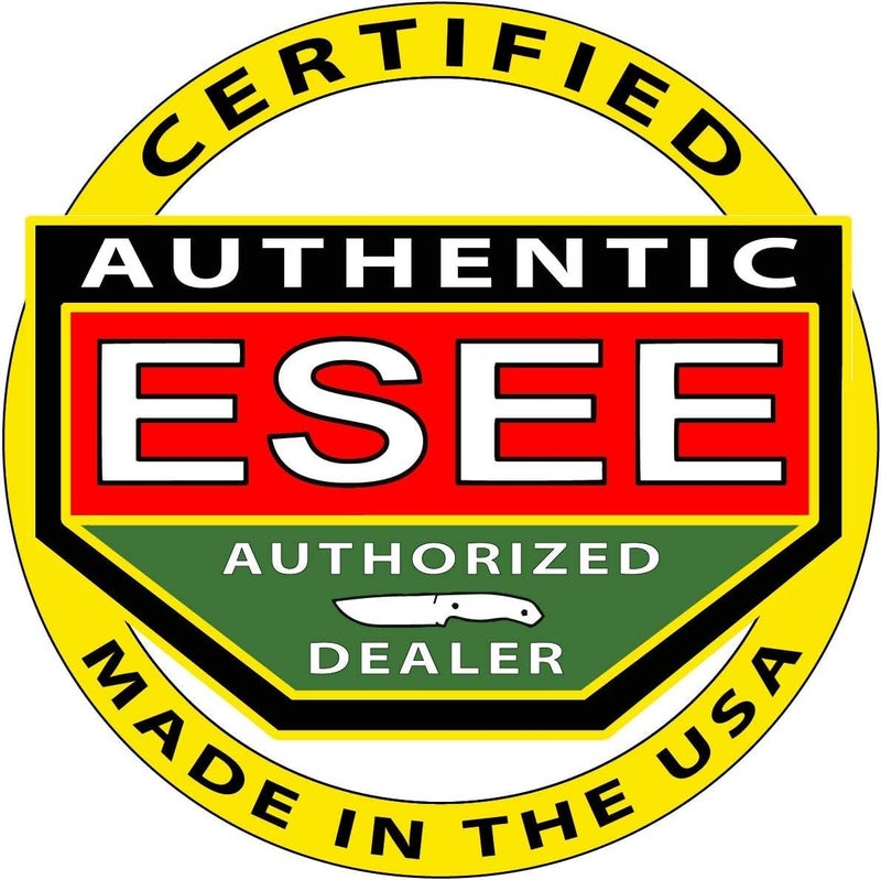 ESEE-5 1095 Carbon Steel, Black Kydex Sheath (Dark Earth Blade, Coyote/Black G10 3D Handle) - Image 4